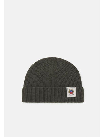 BALLY Logo Patch Beanie MHA02DWO039 U610 152202315 [P]