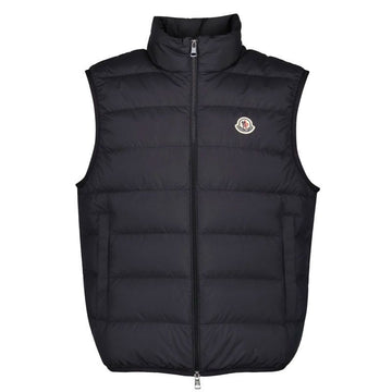 MONCLER 26FW ダウン ジレ ブラック 1A00110 54A81 999 158876103 [P]