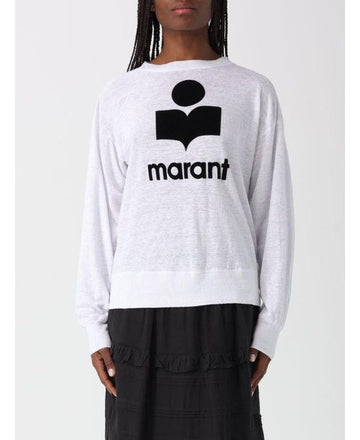 Isabel Marant Linen Long Sleeve T-Shirt 152202852 [P]