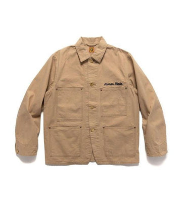 HUMAN MADE ウォッシュド ダック カバーオール ジャケット HM28JK013 BG 152202916 [P]
