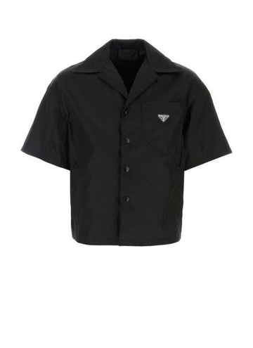 PRADA リナイロン半袖シャツ SC449 1WQ8 F0002 152203235 [P]