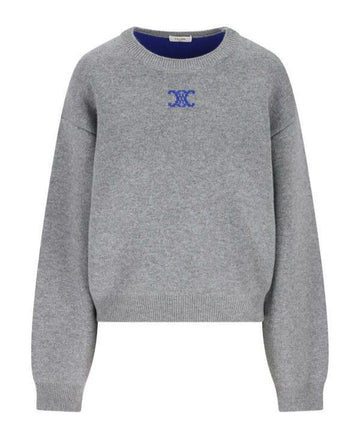 CELINE Rundhalsausschnitt Pullover aus Kaschmir 152203452 [P]