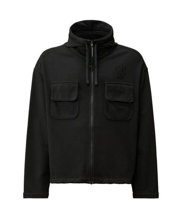 CP Company Brushed Emerized Diagonal Fleece Hooded Sweatshirt 152204084 [P]