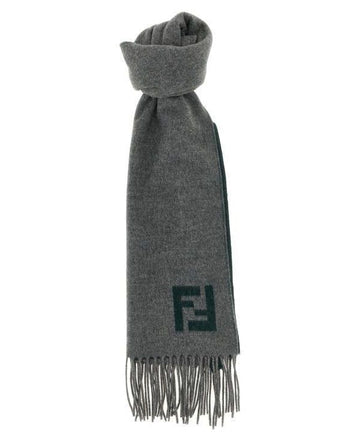 FENDI ウールとカシミヤのスカーフ 152204661 [P]