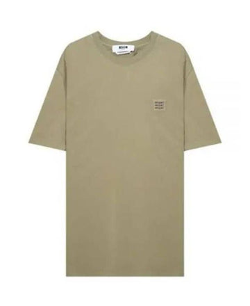 MSGM Logo-Label T-Shirt mit Kurzarm 3440MM622 372773 37 152204670 [P]