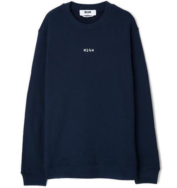 MSGM Bürsteter Mikro Logo Sweatshirt 152204728 [P]