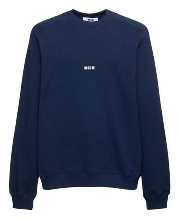 MSGM Mikro-Logo-Druck Sweatshirt 3640MM503 247000 89 152204746 [P]