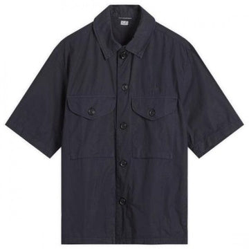 CP COMPANY Popeline Kurzarm Overshirt 152204868 [P]