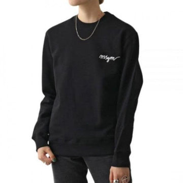 MSGM 刺繍ロゴスウェットシャツ 2000MDM543 200001 99 152204930 [P]