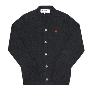 COMME DES GARCONS カードigan AX-N080-051 2 プレイ スモール レッド ハート ワッペン 144768417 [P]