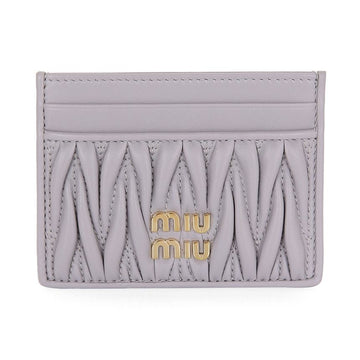 MIU MIU LAMBSKIN LEATHER カードホルダー 155073151 [P]