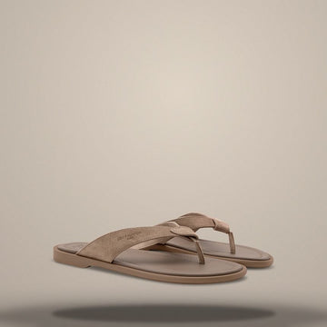 LOUIS VUITTON Sandaletten mit Riemen in Taupe Braun 158876429 [P]
