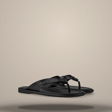 Louis Vuitton Sunset Thong Sandals Black 158876431 [P]