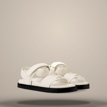 LOUIS VUITTON Mare Comfort Sandalen in Ecru Weiß 1AK43R 158876443 [P]
