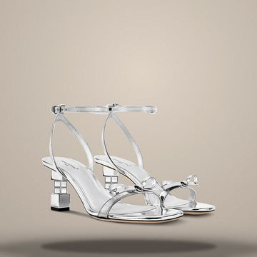 Louis Vuitton Cube Sandals Silver 1AKGUF 158876592 [P]
