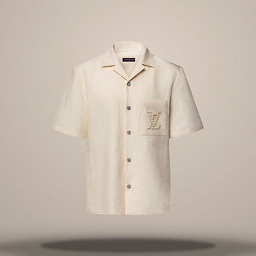 Louis Vuitton Embroidered Short-Sleeved Shirt Relaxed Fit 158877443 [P]