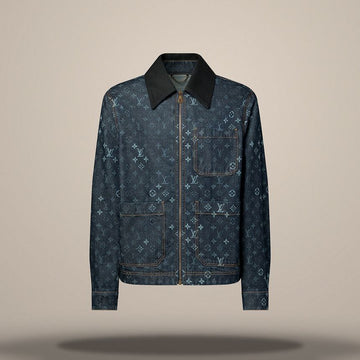 Louis Vuitton Monogram Denim Workwear Jacket Relaxed Fit 158877461 [P]