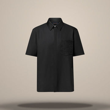 LOUIS VUITTON シグネチャーポケットシャツレギュラーフィット 158877467 [P]