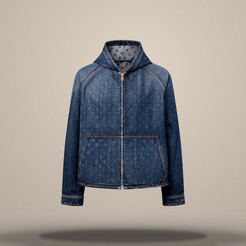 Louis Vuitton Washed Denim Hooded Blouson Regular Fit 158877479 [P]