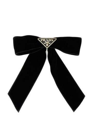 PRADA ベロアヘアクリップ 1IF154 068 F0002 152598987 [P]