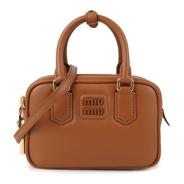 MIU MIU Leder Tasche 5BB123-ACR3-F0046-OON 153363788 [P]