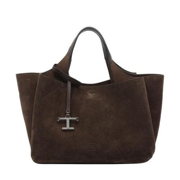 TODS ロゴ スウェード ミニ トートバッグ 154427004 [P]