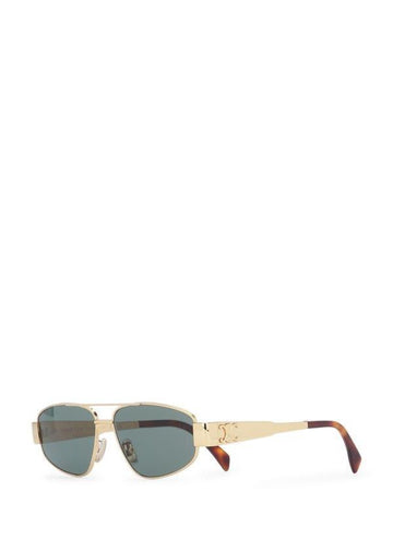 Celine Triomphe 03 Sunglasses in Metal 4S281CMLB 35SG 155587445 [P]