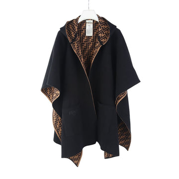 FENDI FFロゴリバーシブルケープポンチョ4サイズ37586-2 158878002 [P]