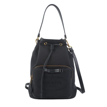 PRADA ロゴジャカードバケットクロスバッグ 37586-5 158878463 [P]