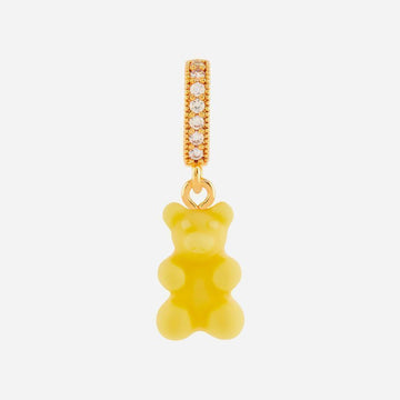 Crystal Haze Jewelry Nostalgia Bear Pave Connector Gold Lemonade 152735414 [P]