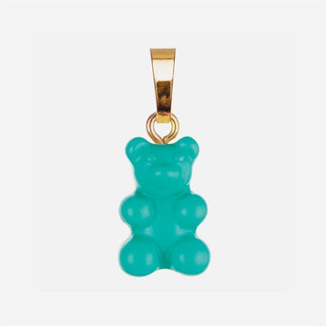 Crystal Haze Jewelry Nostalgia Bear Classic Connector Gold Mykonos Blue 152735436 [P]