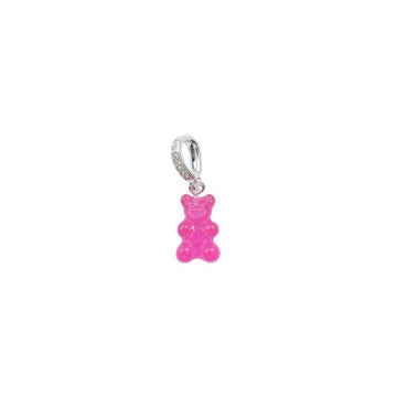 CRYSTAL HAZE JEWELRY Nostalgia Bear Pave Connector Silber Lollipop 152735416 [P]