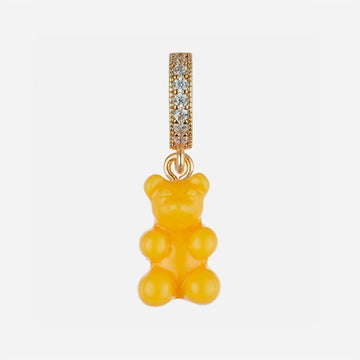 CRYSTAL HAZE JEWELRY ノスタルジア ベア パヴェ コネクター ゴールド NYC タクシー イエロー 152735425 [P]