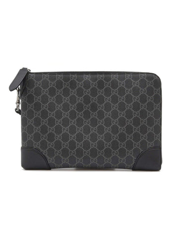 GUCCI ジップクラッチバッグ ブラック (821156) 158879788 [P]