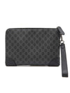 GUCCI ジップクラッチバッグ ブラック (821156) 158879788 [P]