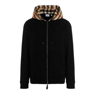 BURBERRY チェックフードコットンジッパーフーディ (8060705) 153845667 [P]