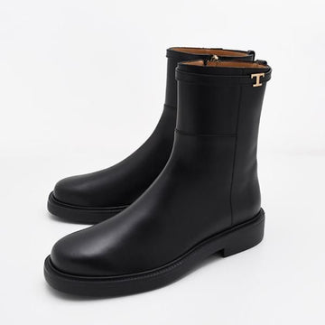 TODS カーフスキン アンクル ブーツ 153857092 [P]