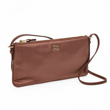 MIU MIU サテンミニポーチ (5NI007 049 F0324) 144532695 [P]