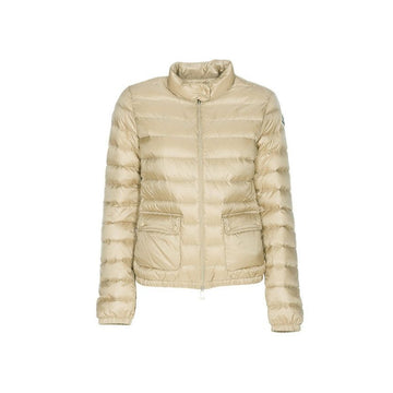 Moncler LANS Logo Patch Lightweight Padded Jacket Beige 1A101 00 53048 201 154443259 [P]