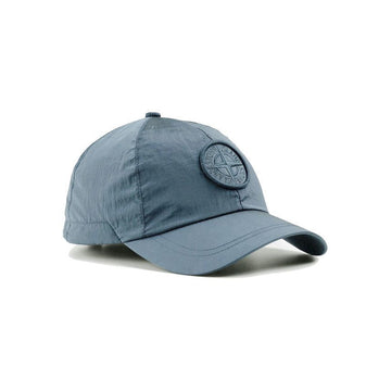 Stone Island Nylon Cap Hat Logo Embroidery Blue 26SS 152303652 [P]