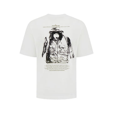Stone Island Stone 26SS Back Logo T-Shirt White L1S15 2100023 S0091 V0001 151198438 [P]