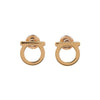 Salvatore Ferragamo Oroluc Women's Gancini Earrings 152837450 [P]