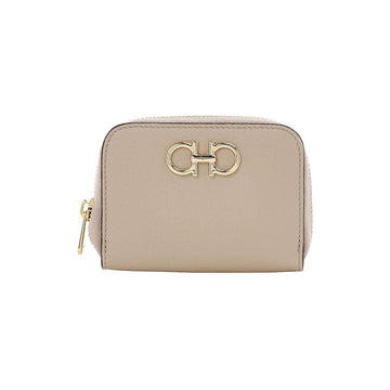 SALVATORE FERRAGAMO レディース ガンチーニ ロゴ ジッパー 小銭入れ 22 0406 DAINO 0758667 65847225 [P]