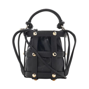 SALVATORE FERRAGAMO Cage Bag Small NERO 0752649 76551589 [P]