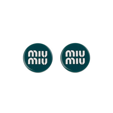 MIU MIU Logo Flexi Glas Ohrringe für Damen 5IO063 2F8O F0NQE 76972345 [P]