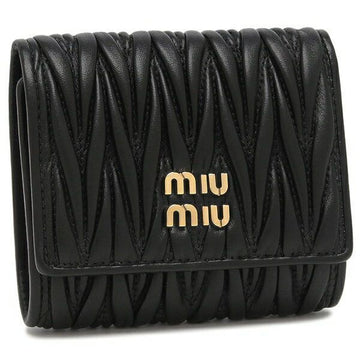 Miu Miu Small Matelassé Nappa Leather Wallet 154878087 [P]
