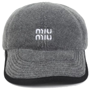 Miu Miu Fleece Baseball Cap 152026036 [P]