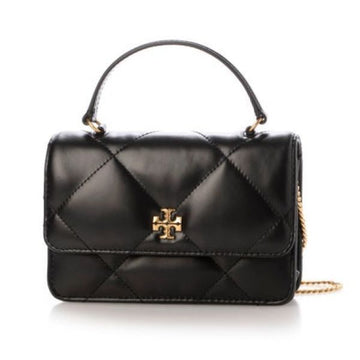Tory Burch Kira Diamond Quilt Mini Top Handle Chain Wallet 146989984 [P]