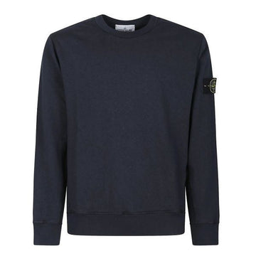 STONE ISLAND Malfile Fleece 'OLD' Effect Crew Neck Sweatshirt 147739973 [P]
