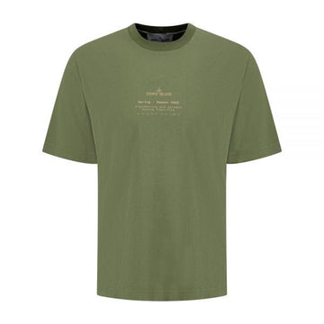Stone Island Organic Cotton Jersey T-shirt 157336319 [P]